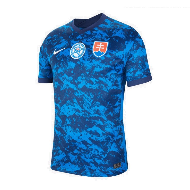 Tailandia Camiseta Eslovaquia Primera Equipación 2020 Azul